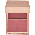 PATRICK TA MAJOR HEADLINES DOUBLE-TAKE CRÈME &
POWDER BLUSH DUO | Rubor en crema y polvo