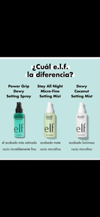 e.l.f. Cosmetics - Dewy Setting Mist | Spray fijador hidratante