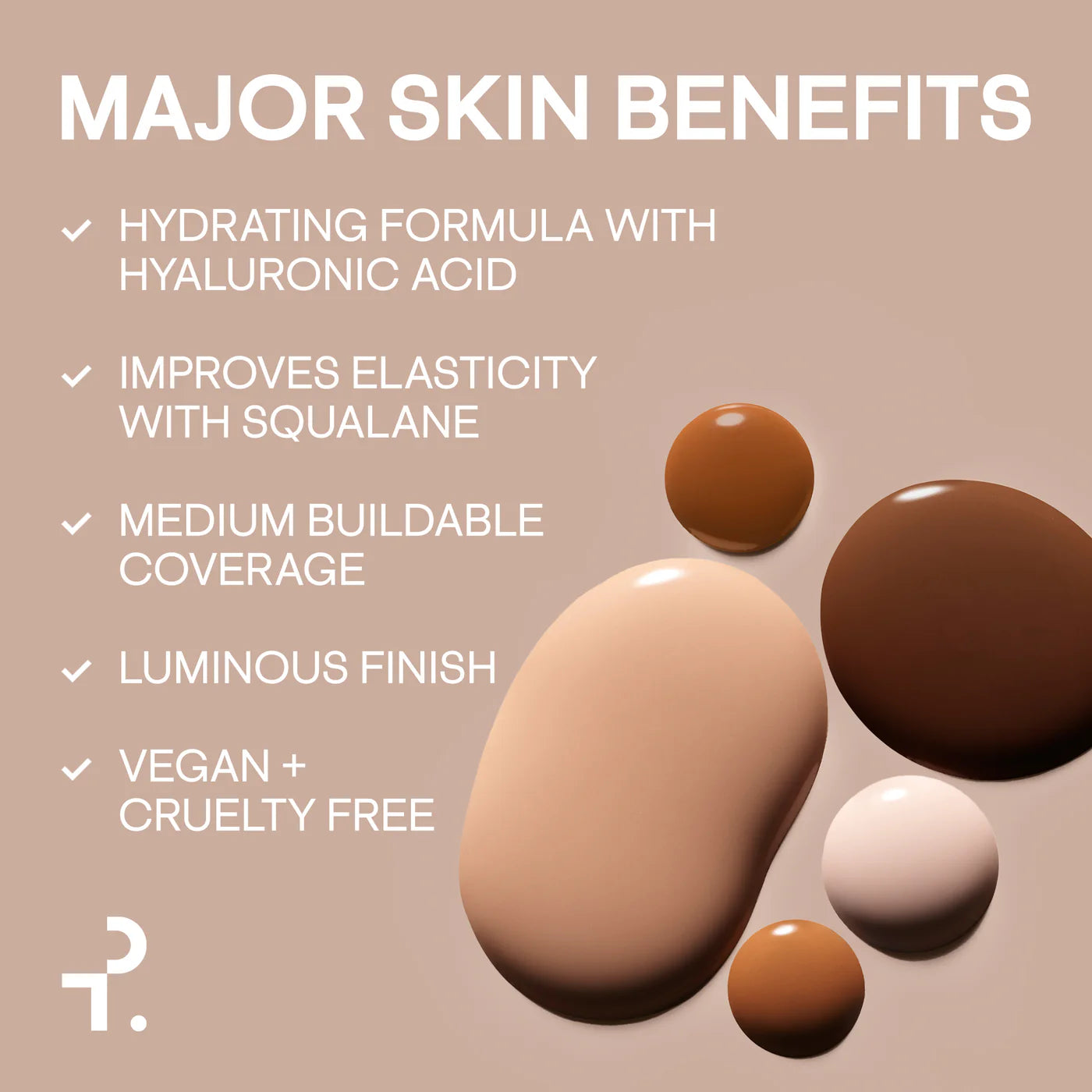 PATRICK TA MINI MAJOR SKIN HYDRA-LUXE LUMINOUS FOUNDATION 15 ML