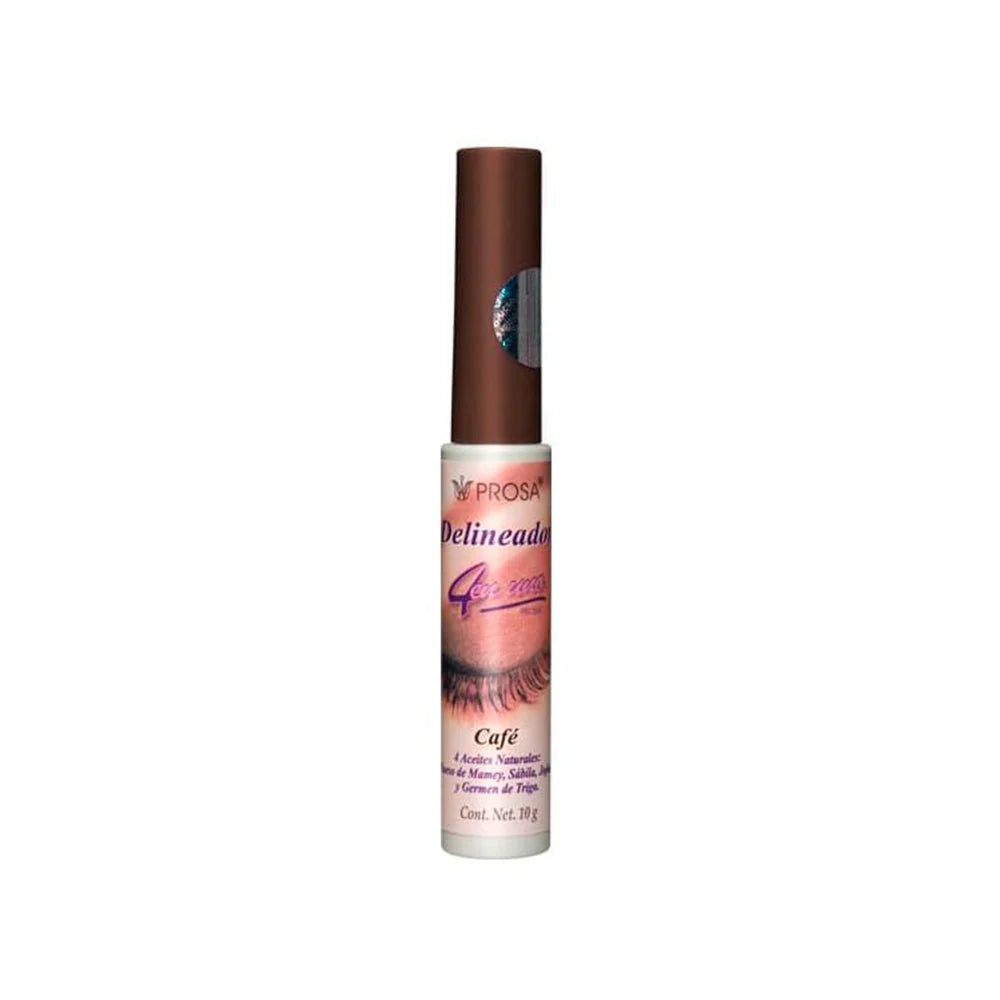PROSA - DELINEADOR PARA OJOS 4 EN UNO CAFE CON 10 G.