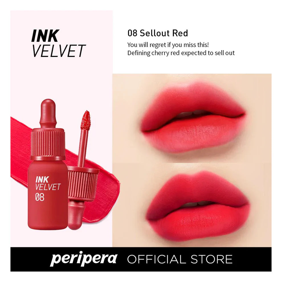 PERIPERA - Ink Velvet Tint | Tintas de Labios y Mejillas