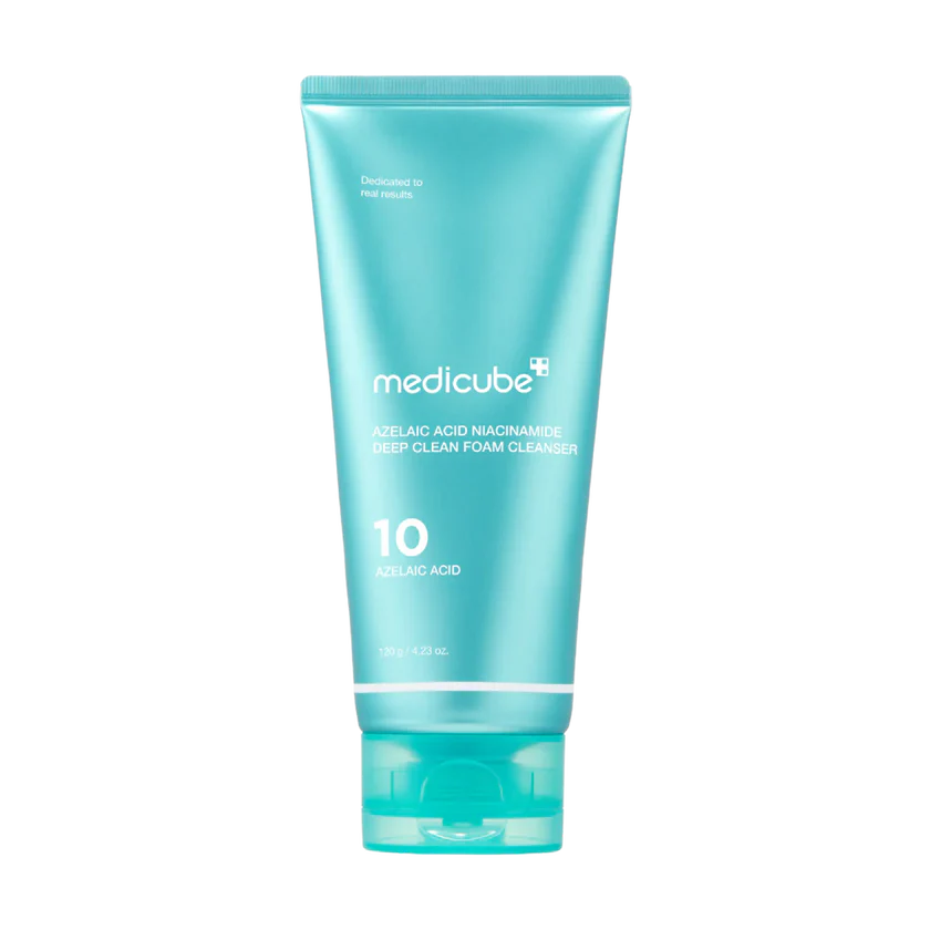 MEDICUBE - Azelaic acid niacinamide deep clean foam cleanser | Limpiador de limpieza profunda con niacinamida