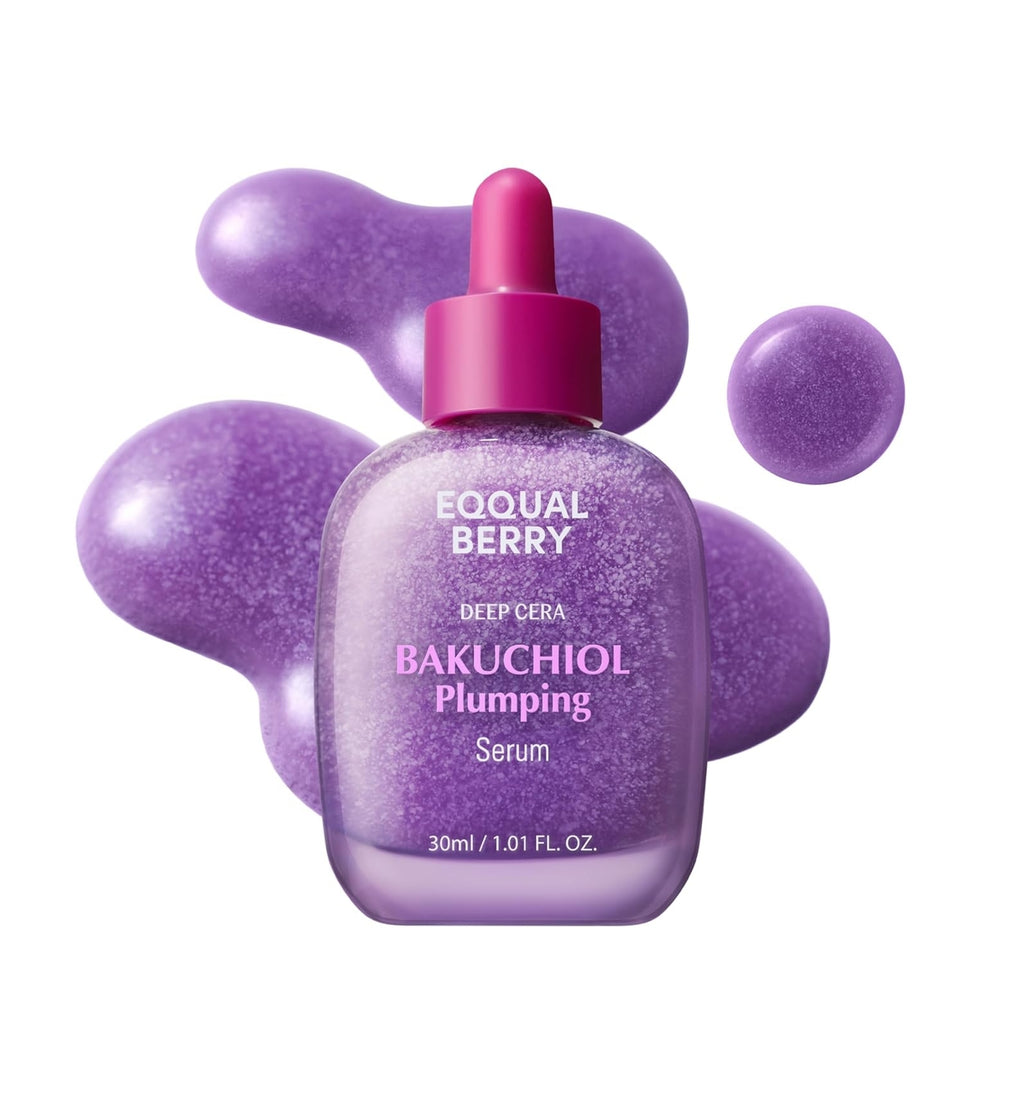 Eqqual Berry Bakuchiol Plumping Serum | Suero Antiedad Rellenador