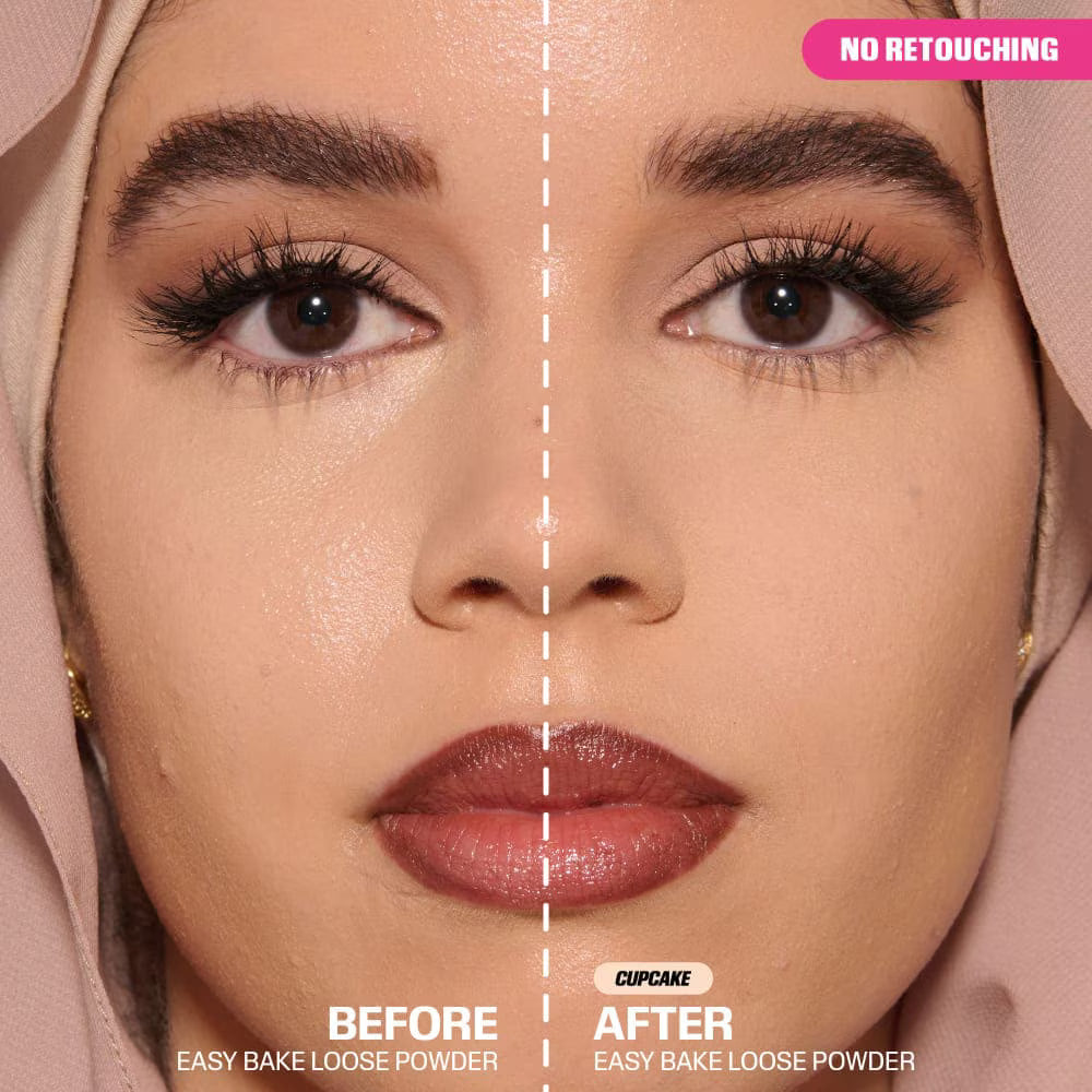 HUDA BEAUTY  Easy Bake Loose Baking & Setting Powder FULL SIZE (Polvo Fijador De Maquillaje)