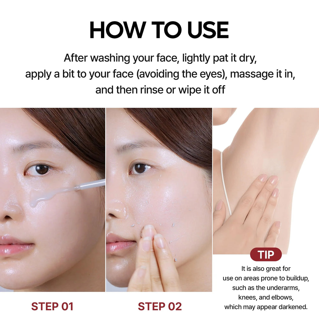 Dr. Melaxin - Peel Shot White Rice | Exfoliante de Arroz Blanco 80 ml