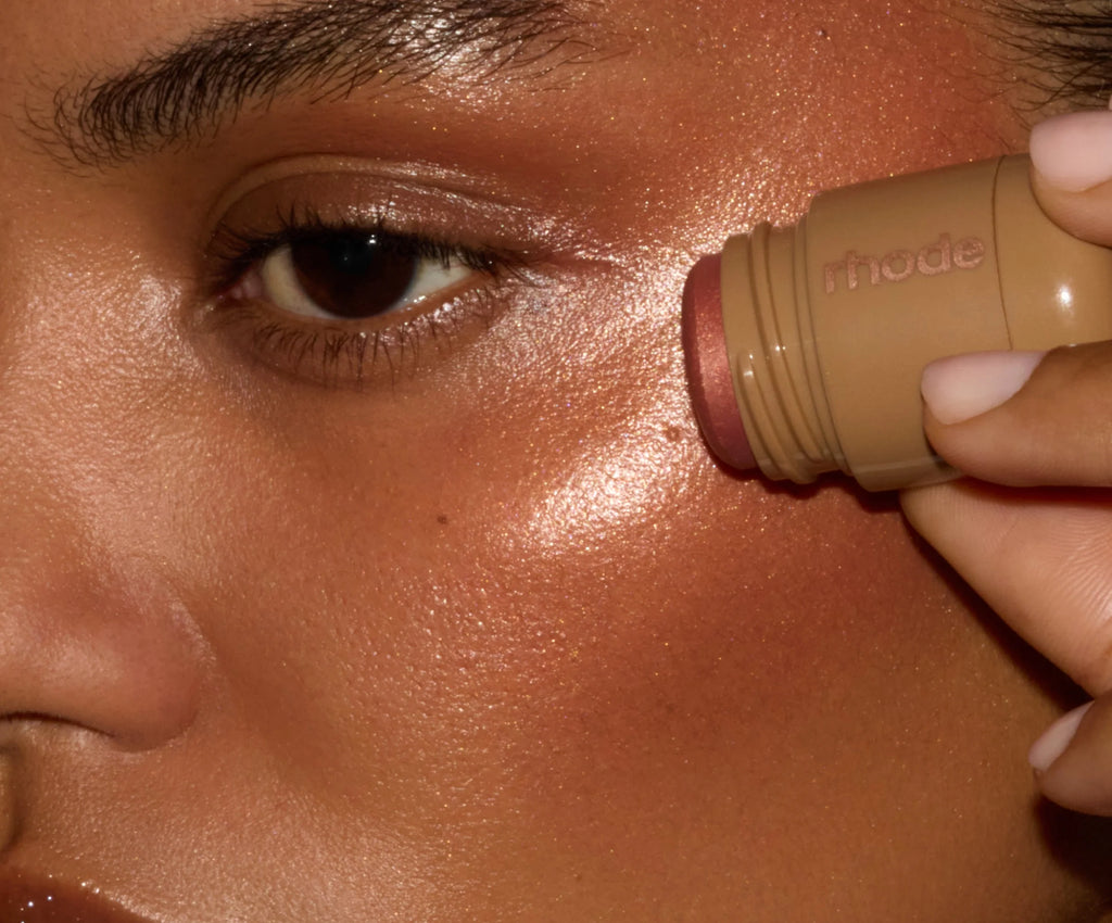 R H O D E - pocket pearl: THE MINI SHIMMERY FLUSH