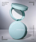 Innisfree - NO sebum mineral pact | Polvo compacto mineral anti grasa y brillo