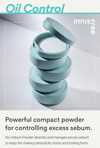 Innisfree - NO sebum mineral pact | Polvo compacto mineral anti grasa y brillo