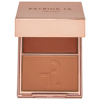 PATRICK TA MAJOR HEADLINES DOUBLE-TAKE CRÈME &
POWDER BLUSH DUO | Rubor en crema y polvo