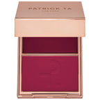 PATRICK TA MAJOR HEADLINES DOUBLE-TAKE CRÈME &
POWDER BLUSH DUO | Rubor en crema y polvo