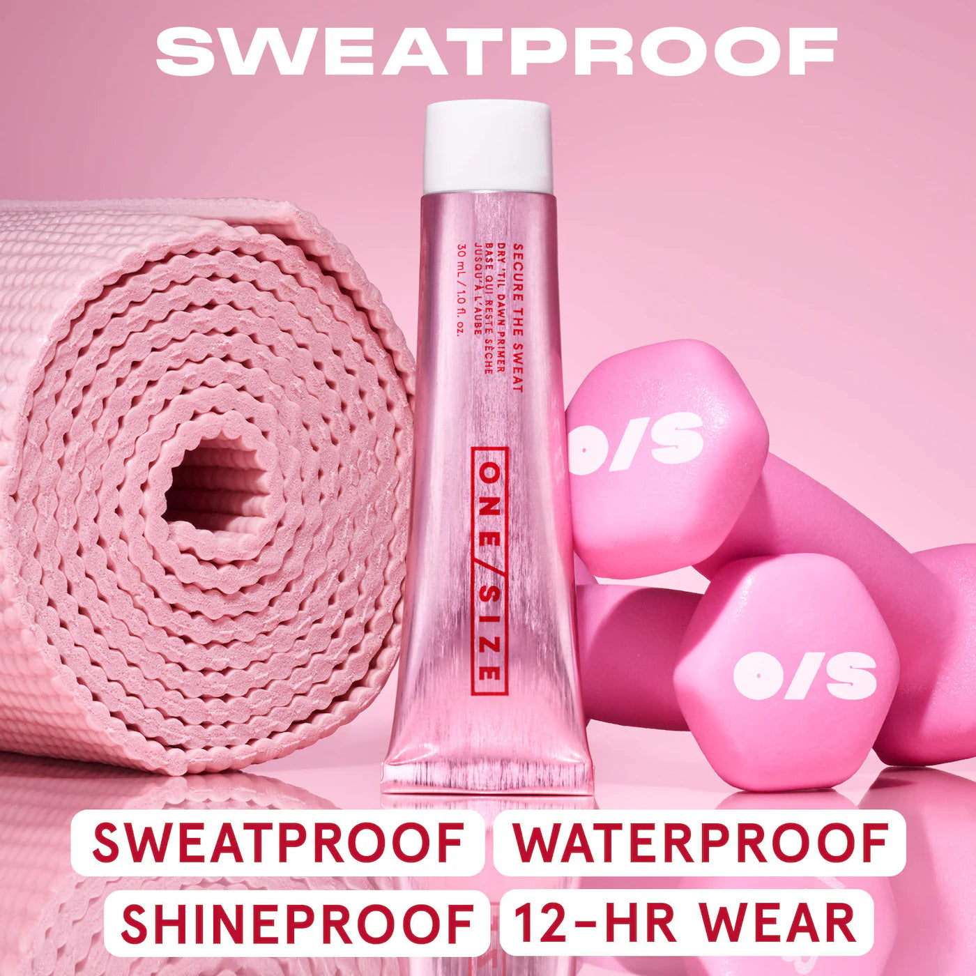 ONE SIZE - Mini Secure The Sweat Waterproof Mattifying Primer | Primer Matificante