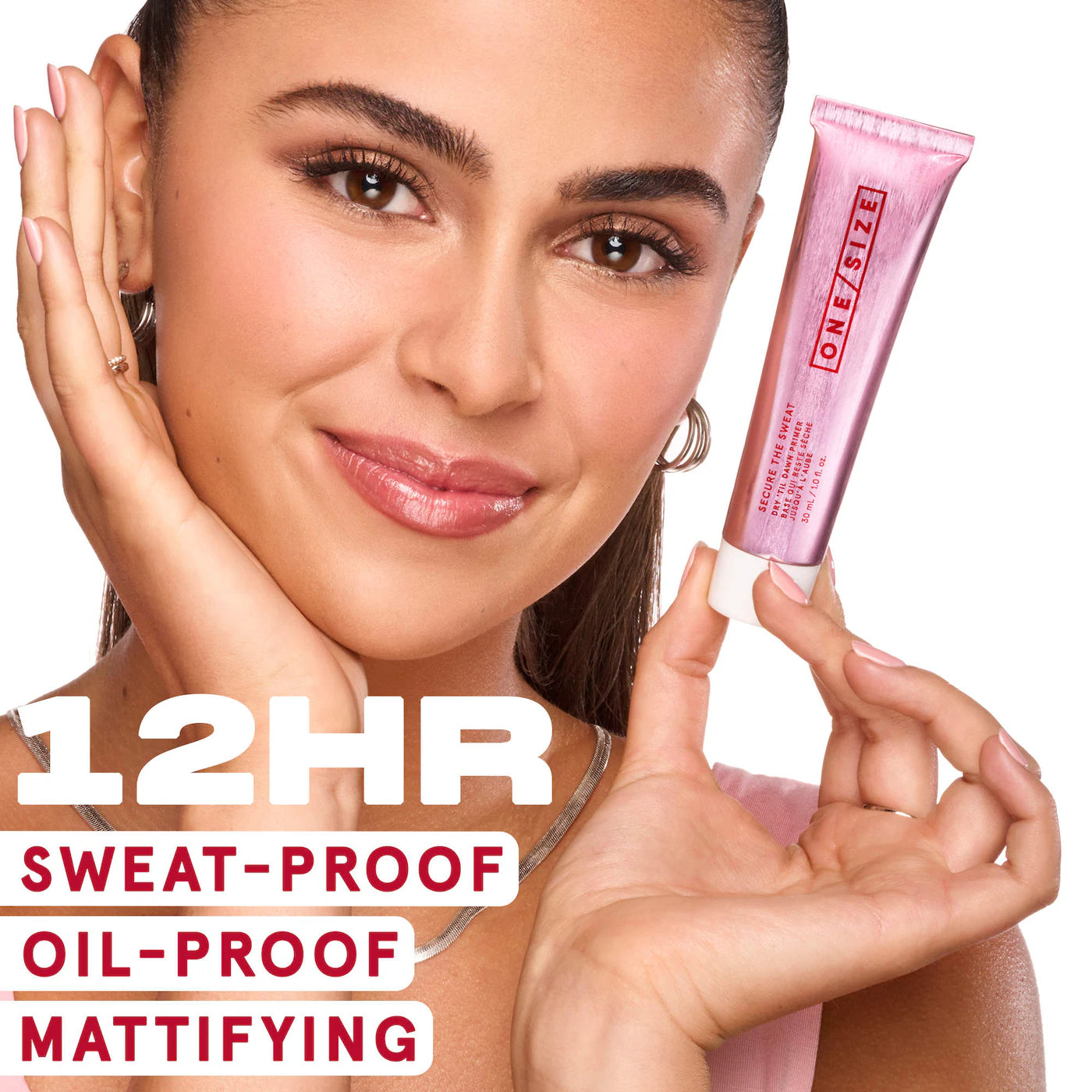 ONE SIZE - Mini Secure The Sweat Waterproof Mattifying Primer | Primer Matificante