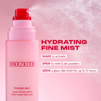 ONE SIZE - Powder Melt Glass Setting Spray | Spray Fijador Efecto Glass