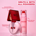 ONE SIZE - Powder Melt Glass Setting Spray | Spray Fijador Efecto Glass