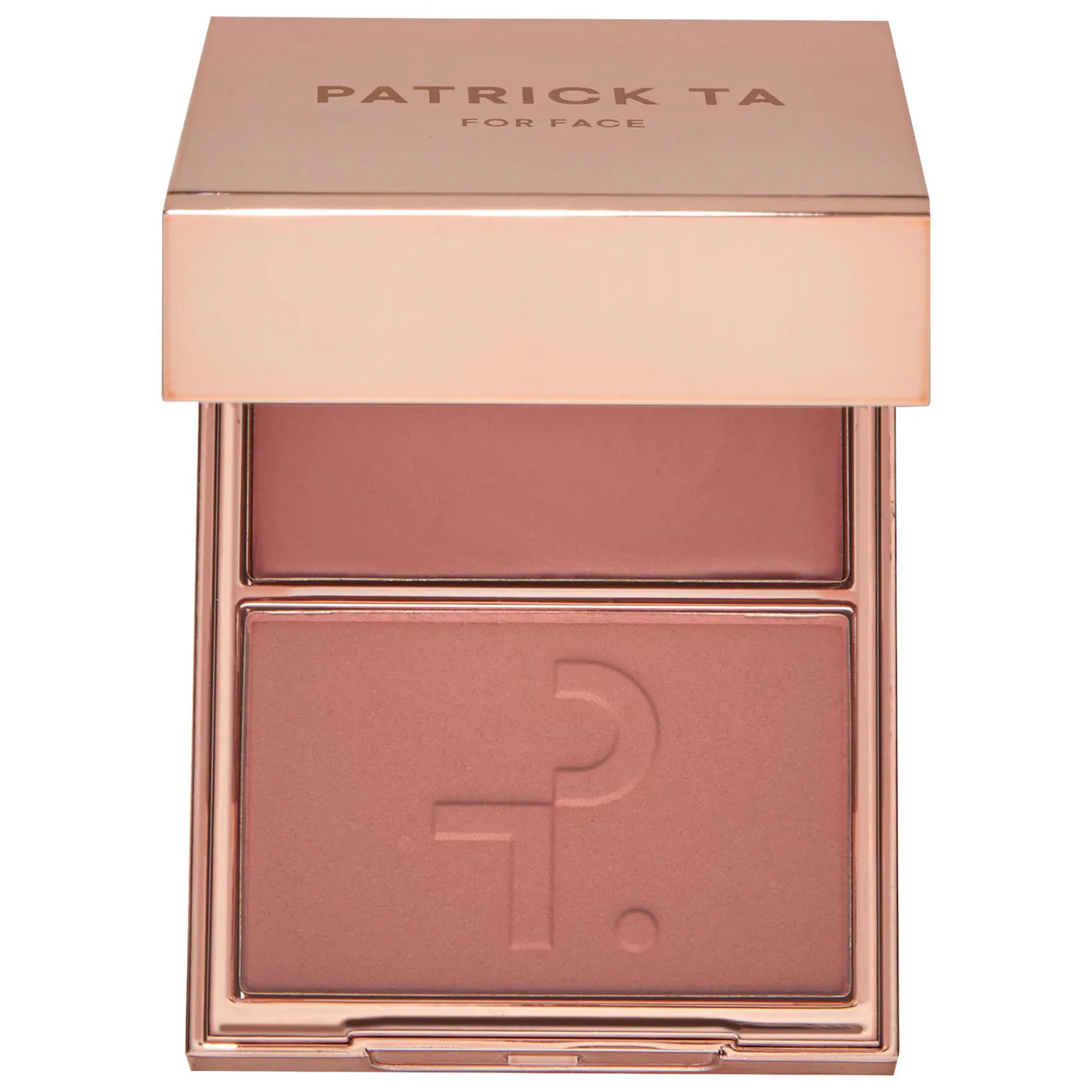 PATRICK TA MAJOR HEADLINES DOUBLE-TAKE CRÈME &
POWDER BLUSH DUO | Rubor en crema y polvo