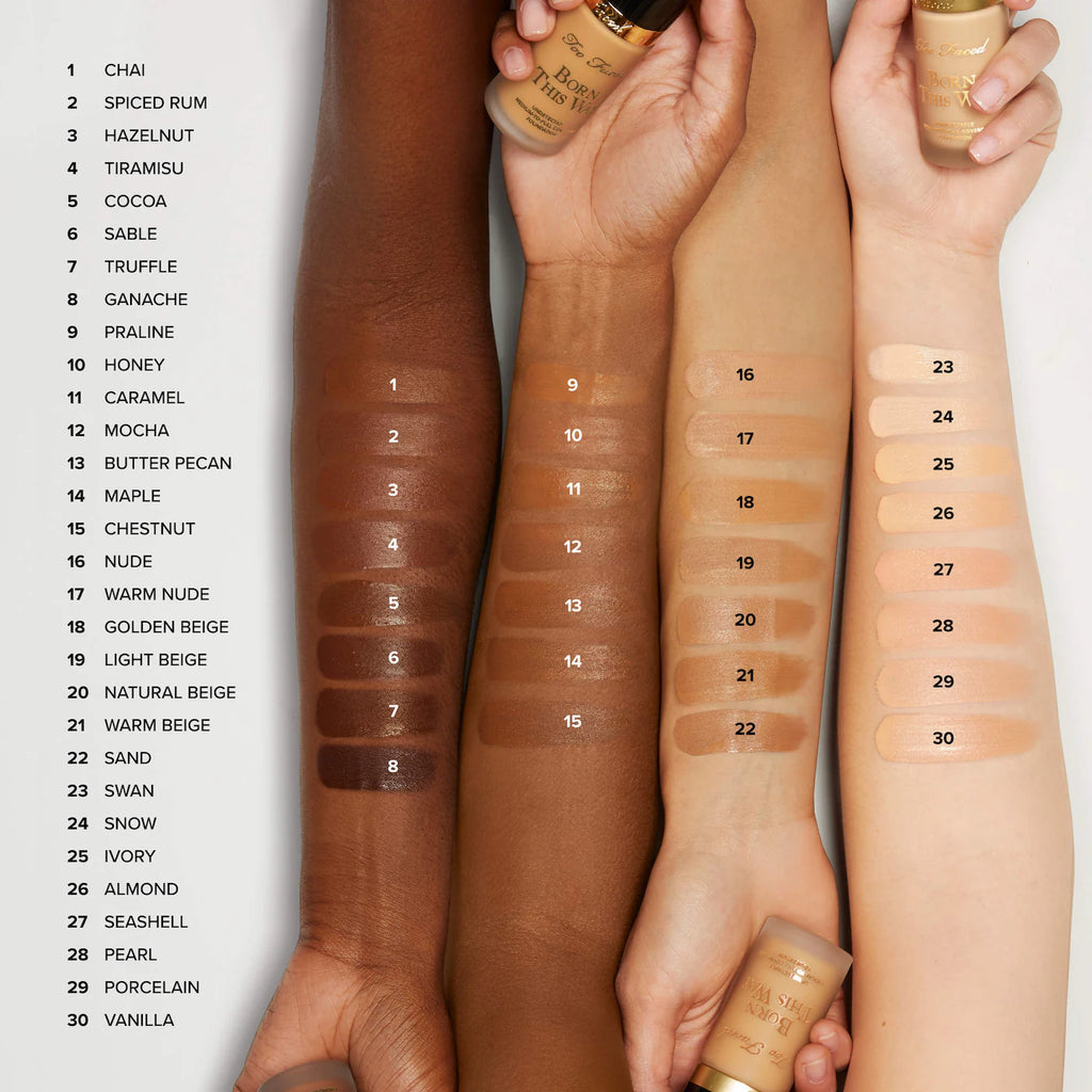 TOO FACED Base Born This Way Undetectable Medium-To-Full Coverage Foundation