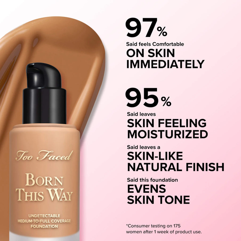 TOO FACED Base Born This Way Undetectable Medium-To-Full Coverage Foundation