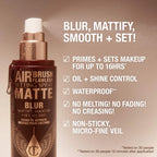 Charlotte Tilbury - Airbrush Flawless Matte Blurring & Waterproof Setting Spray | Spray Fijador Matte