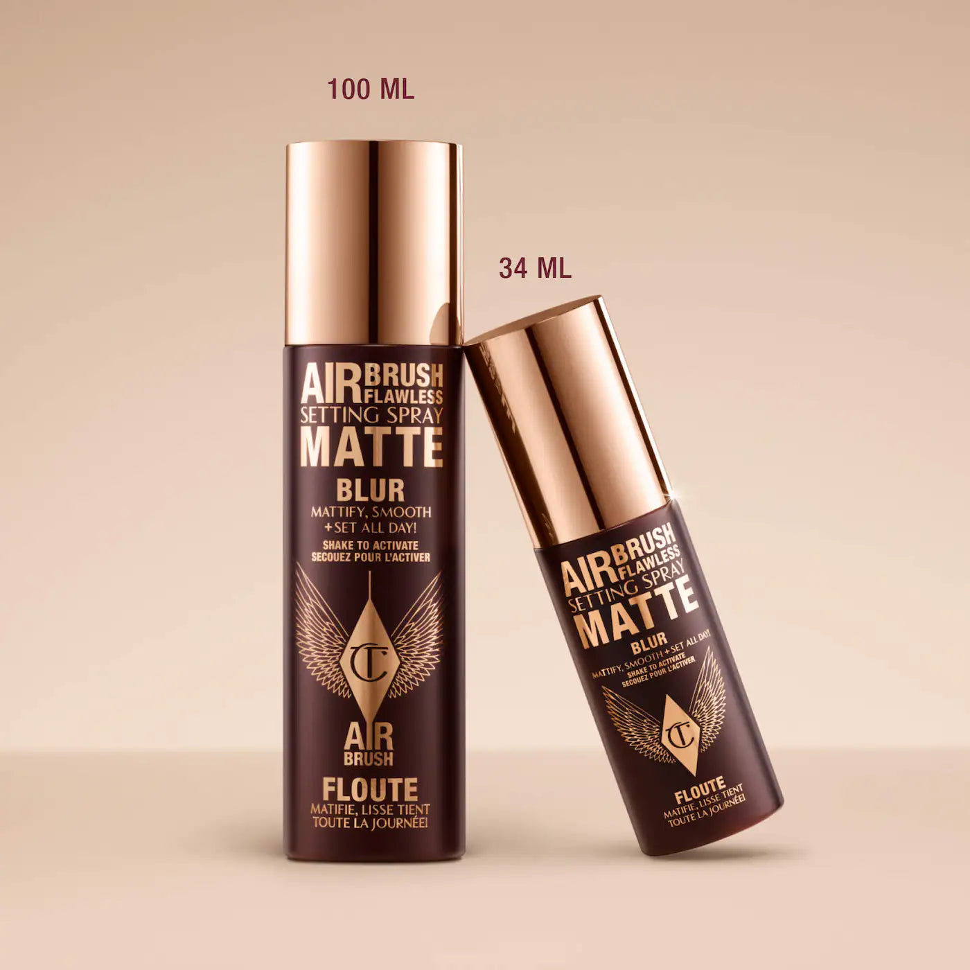 Charlotte Tilbury - Airbrush Flawless Matte Blurring & Waterproof Setting Spray | Spray Fijador Matte