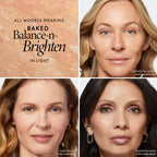 LAURA GELLER - Balance and Brighten Color Correcting Baked Powder Foundation + Kabuki Brush Set | Base en polvo + Brocha Kabuki