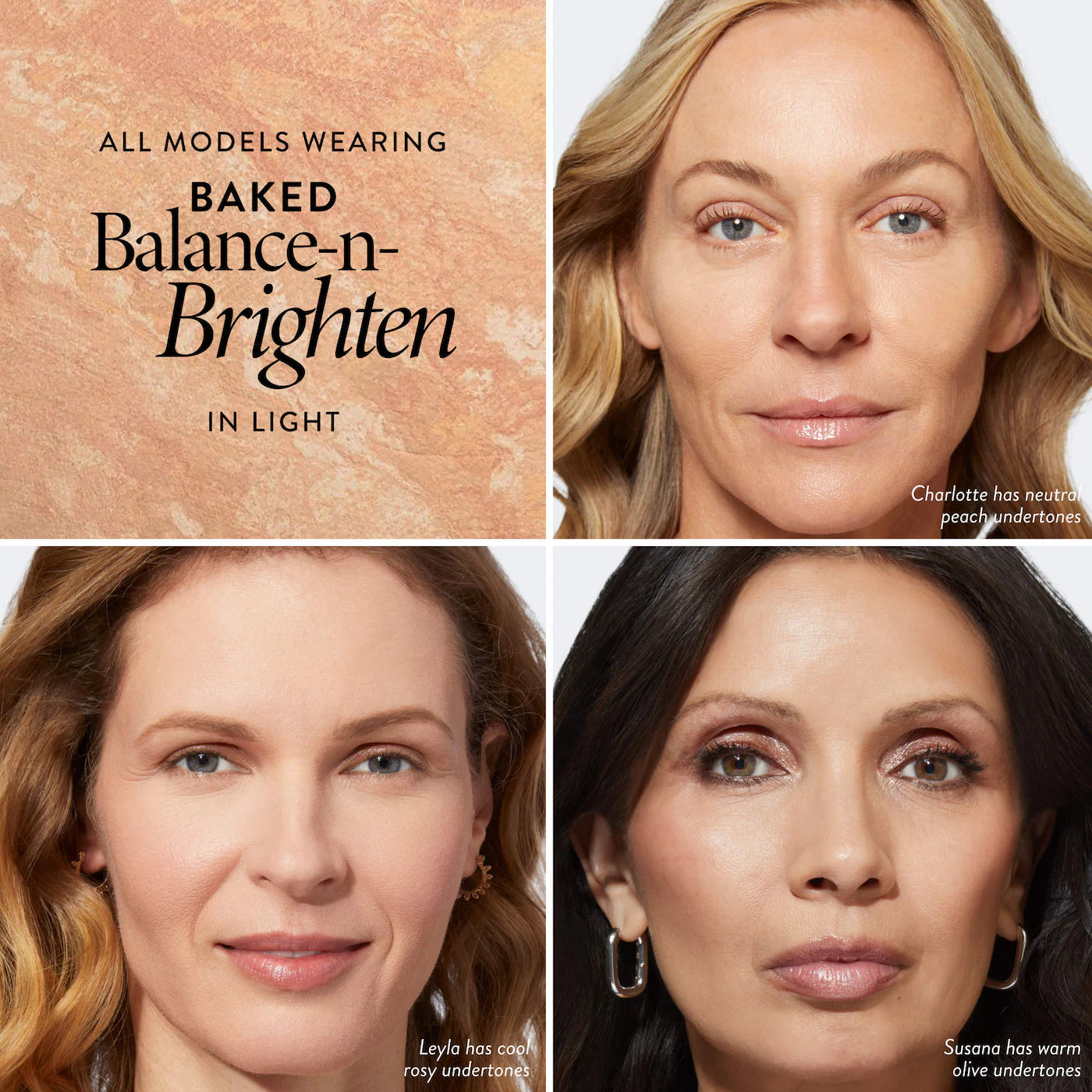 LAURA GELLER - Balance and Brighten Color Correcting Baked Powder Foundation + Kabuki Brush Set | Base en polvo + Brocha Kabuki