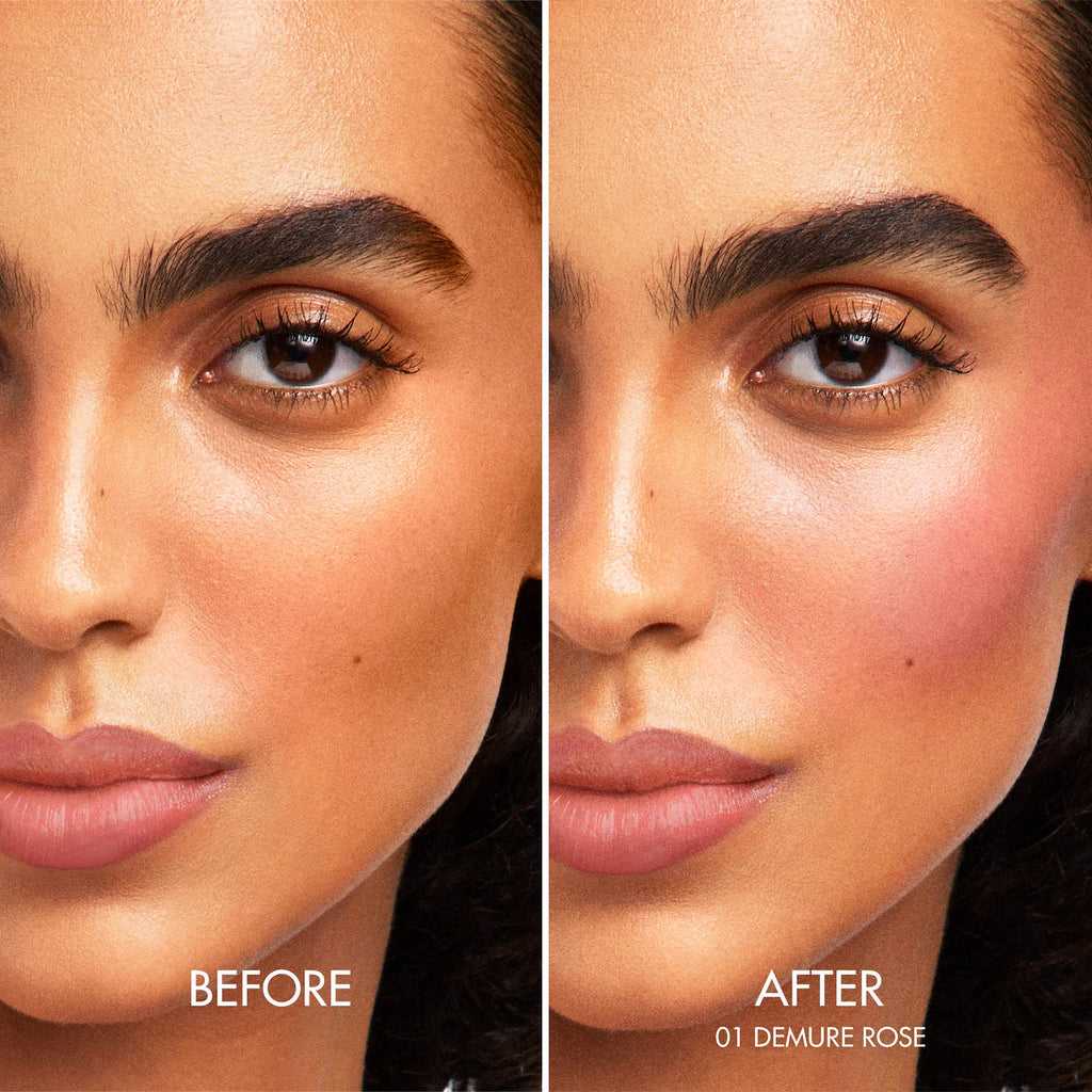 DOLCE & GABANNA - Cherry Glaze Bar 24H Lasting Glow & Waterproof Cream Blush Stick with Vegan Collagen | Blush en stick