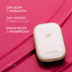 DOLCE & GABANNA - Cherry Glaze Bar 24H Lasting Glow & Waterproof Cream Blush Stick with Vegan Collagen | Blush en stick