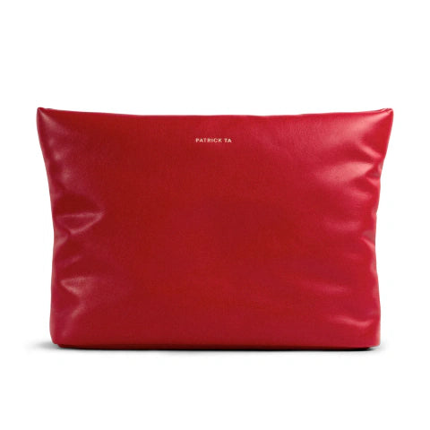 Patrick Ta - Strawberry Puffer Clutch